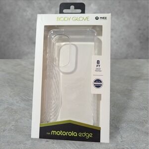 A7 Body Glove Transition Grip Case for Motorola Edge (2022) - Clear